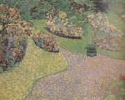 Vincent Van Gogh Garden in Auvers (nn04) oil painting picture wholesale
